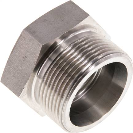 Partbase ROV 30 S ES Verschlussverschraubung für Rohre 30 S (M42x2), 1.4571