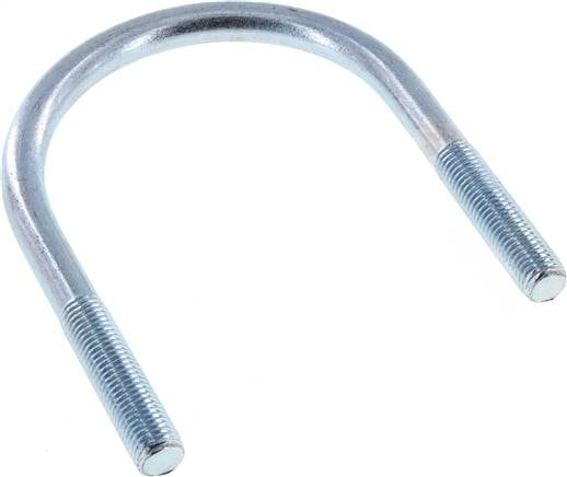 Partbase RSB 114 Rundstahlbügel, M 16, 108 - 114,3mm, Stahl verzinkt
