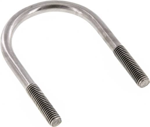 Partbase RSB 40 ES Rundstahlbügel, M 8, 48,3mm, 1.4301