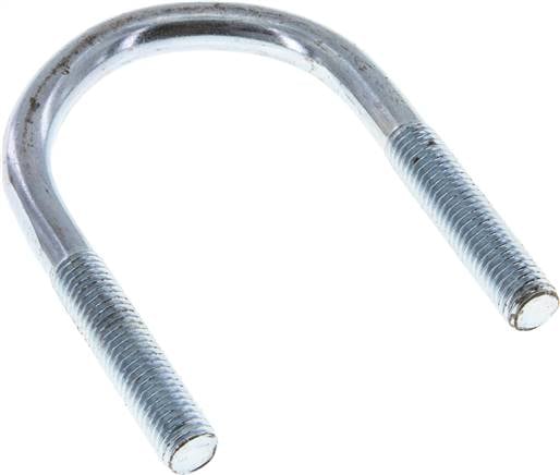 Partbase RSB 60 Rundstahlbügel, M 12, 57 - 60,3mm, Stahl verzinkt