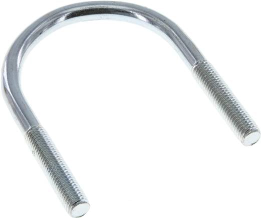 Partbase RSB 76 Rundstahlbügel, M 12, 76mm, Stahl verzinkt