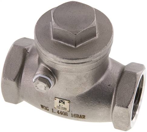 Partbase RUCK 10 S ES E Edelstahl-Rückschlagklappe G 1", PN 16