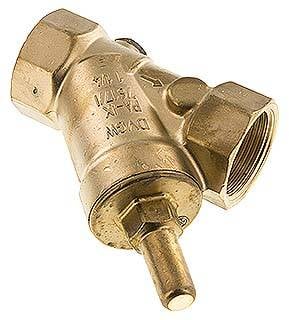 Partbase RUCK 114 SS DVGW Schrägsitz-Rückschlagventil, Rp 1-1/4", DVGW, Messing
