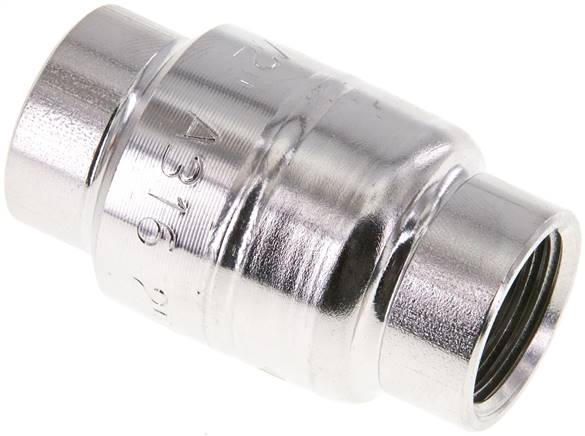 Partbase RUCK 12 ES 4A-NPT Rückschlagventil (leicht), NPT 1/2", PN 16, 1.4401