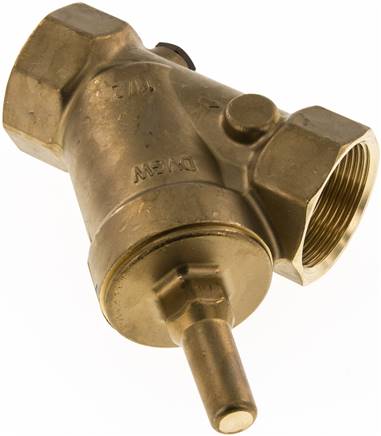 Partbase RUCK 20 SS/10-V Schrägsitz-Rückschlagventil, Rp 2", FKM-Dichtung, Messing