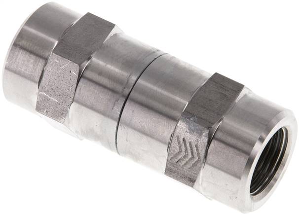 Partbase RUCK 38 HD ES-1 Hydraulik-Rückschlagventil, G 3/8", PN 350, Edelstahl