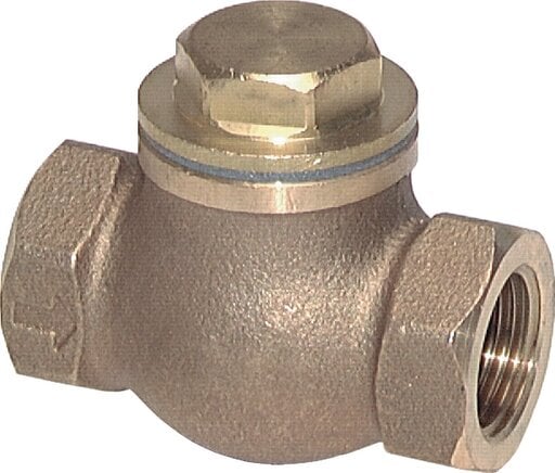 Partbase RUCK 20 S Rückschlagventil (schwer), G 2", PN 20, Rotguss