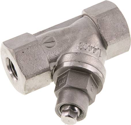 Partbase SF 14 ES-F Edelstahl-Schmutzfänger G 1/4", PN 40