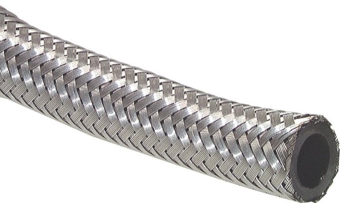 Partbase SILBER 1217 ES Silberschlauch (Kraftstoffschlauch) 11,5x16,5mm, Edelst.