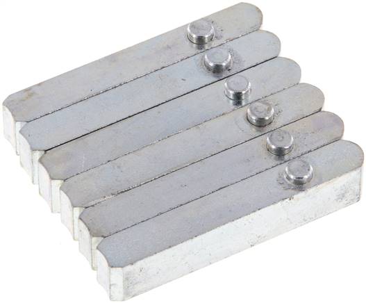 Partbase SILBER P 1 PRESS1 Tisch-Niederdruckpresse, Ersatzbackensatz, 19 - 36 mm