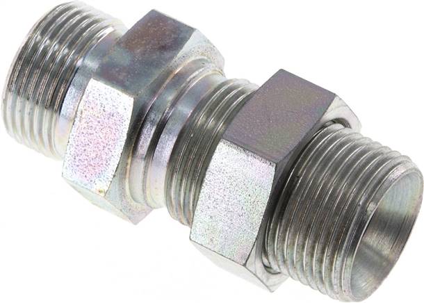 Partbase SN 3434 HD Schottnippel, 60°-Kegel G 3/4", Stahl verzinkt