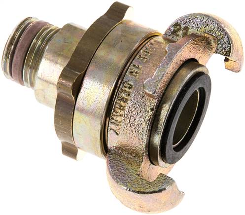 Partbase SSGA 12 Sicherheits-Kompressorkuppl. G 1/2"(AG), Temperguss verzinkt