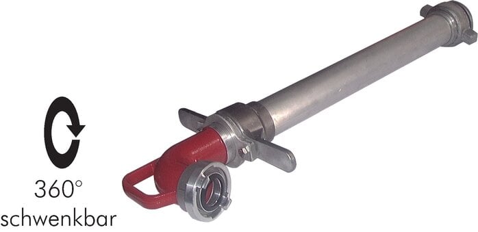 Partbase STKR 52C Standrohr drehbar, 52-C (66mm Knagge)
