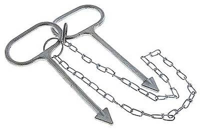 Partbase STKSCH Schachthaken mit Kette