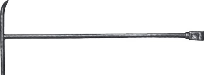 Partbase STKSCHL UH Bedienschlüssel für Unterflurhydranten (DIN 3223 C), Stahl