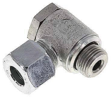 Partbase SWVE 12 SM Winkel-Schwenkverschraubung M 18x1,5-12 S (M20x1,5), Stahl verzinkt