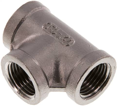 Partbase T 12 ES T-Stück Rp 1/2" (IG), 1.4408