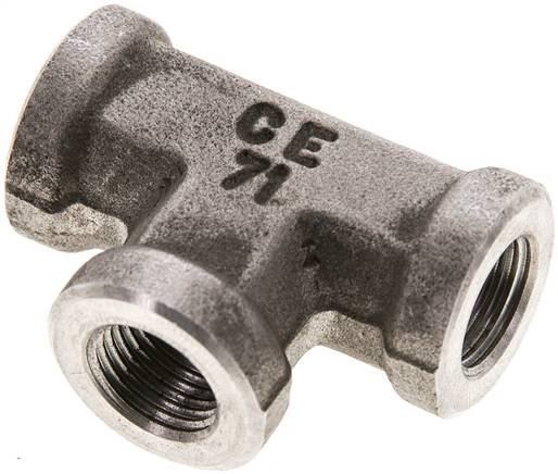 Partbase T 18 NPT ES Hochdruck T-Stück NPT 1/8" (IG), V4A