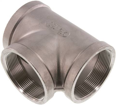 Partbase T 212 ES T-Stück Rp 2-1/2" (IG), 1.4408