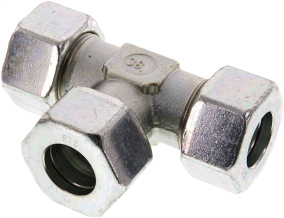 Partbase T 25 S T-Schneidringverschraubung 25 S (M36x2), Stahl verzinkt