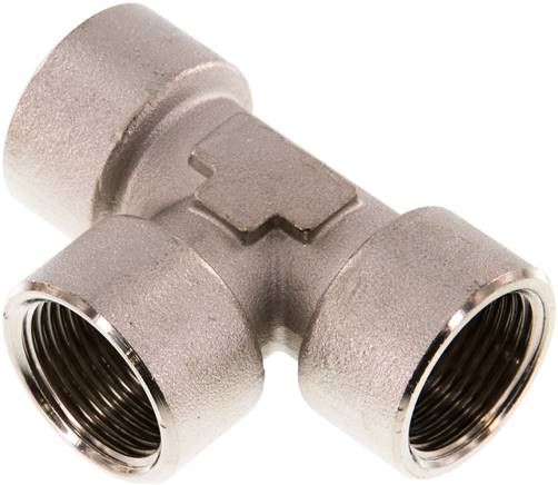 Partbase T 34 MSV T-Stück G 3/4" (IG), Messing vernickelt