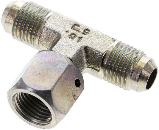 Partbase TAIA 9/16 JIC T-Verschraubung,UNF 9/16"-18 (JIC), Stahl verzinkt