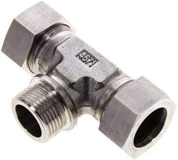Partbase TE 28 LR ES T-Schneidringverschraubung G 1"-28 L (M36x2), 1.4571