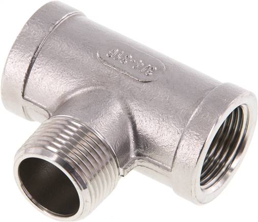 Partbase TE 34 ES T-Einschraubstück Rp 3/4"(IG)-R 3/4"(AG), 1.4408