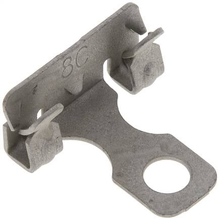 Partbase TKW 3 Trägerklemme, mit Bohrung 7,1, 2 - 3mm