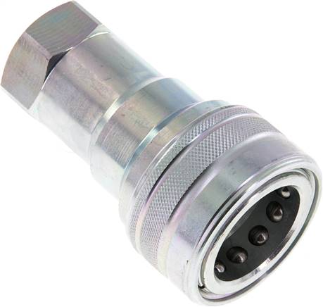 Partbase VAM 34 ST Hydraulikkupplung ISO 7241-1B, Muffe, G 3/4"(IG), Stahl