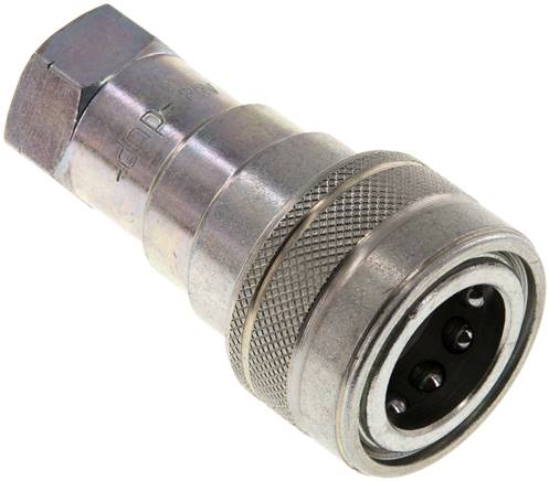 Partbase VAM 38 ST-NPT Hydraulikkupplung ISO 7241-1B, Muffe, NPT 3/8"(IG), Stahl