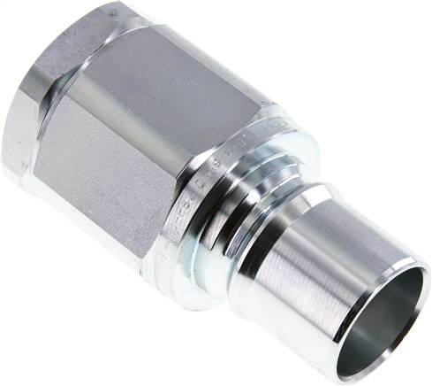 Partbase VAS 114 ST Hydraulikkupplung ISO 7241-1B, Stecker, G 1-1/4"(IG), Stahl