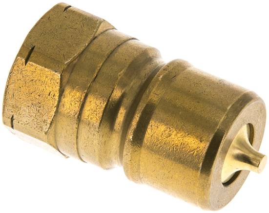 Partbase VAS 34 MS-NPT Hydraulikkupplung ISO 7241-1B, Stecker, NPT 3/4"(IG),Messing