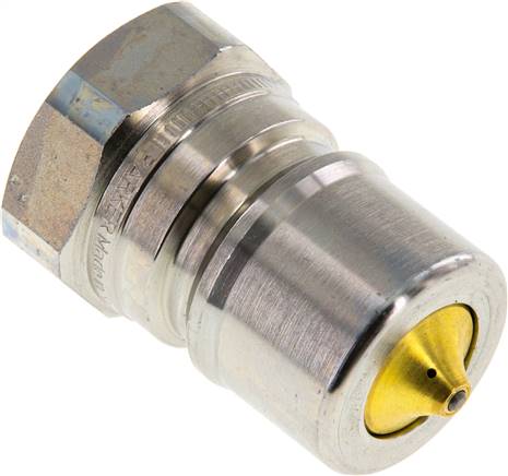 Parker VAS 34 ST-DE Hydraulikkupplung ISO 7241-1B, Stecker/Druckeleminator, G 3/4"(IG), Stahl