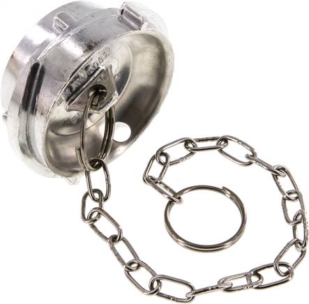 Partbase VB 50 A Tankwagenkupplung Verschlussstopfen, Aluminium für MK 50 MS