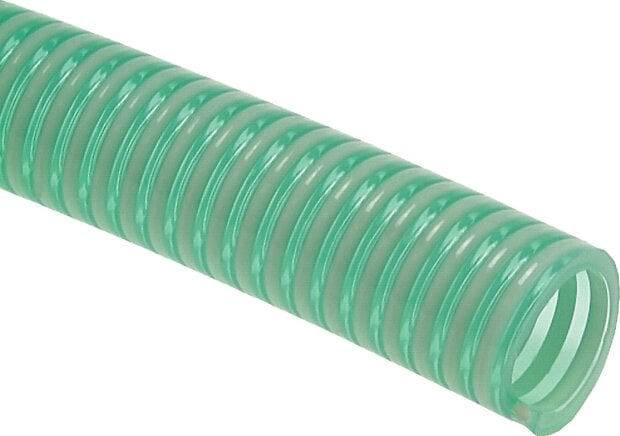 Partbase VD 76 PVC-Saug-Druck-Schlauch mit Hart-PVC-Spirale 76x4,8mm