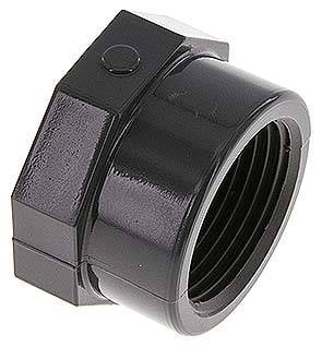 Partbase VK 10 PVC Verschlusskappe, PVC-U, Rp 1"