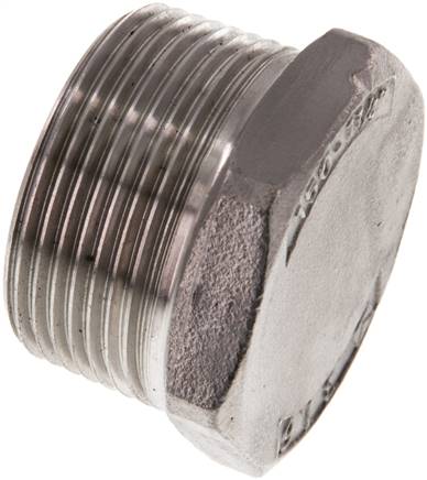 Partbase VS 114 AK ES NPT Verschlussstopfen Außenskt. NPT 1-1/4", 1.4408