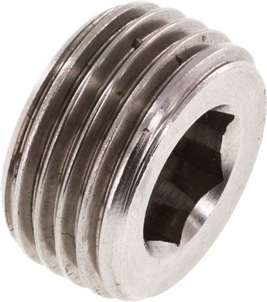Partbase VS 12 ES OB Verschlussstopfen Innenskt. G 1/2", 1.4571