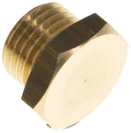 Partbase VS 14 A MS Verschlussstopfen Außenskt. G 1/4", Messing