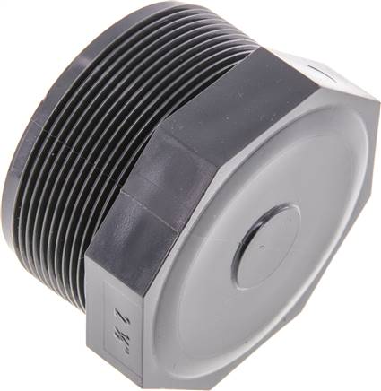 Partbase VS 212 PVC Verschlussstopfen, PVC-U, G 2-1/2"