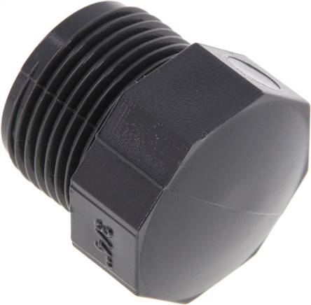 Partbase VS 34 PVC Verschlussstopfen, PVC-U, G 3/4"