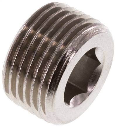 Partbase VS 38 K ES Verschlussstopfen Innenskt. R 3/8", V4A
