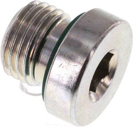 Partbase VSTI 10X1-V HD-Verschlussstopfen Innenskt. M 10x1, Stahl verzinkt