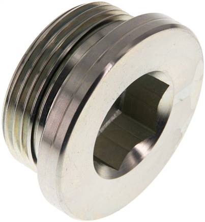 Partbase VSTI 11/4 HD-Verschlussstopfen Innenskt. G 1-1/4", Stahl verzinkt