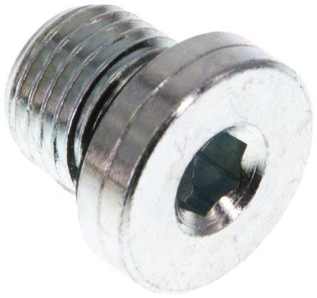 Partbase VSTI 1/4 HD-Verschlussstopfen Innenskt. G 1/4", Stahl verzinkt
