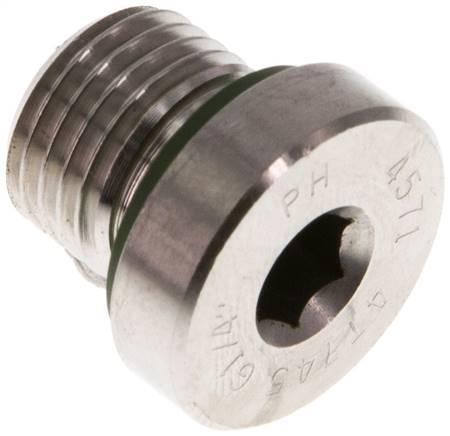 Partbase VSTI 1/4 ES HD-Verschlussstopfen Innenskt. G 1/4", 1.4571