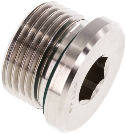 Partbase VSTI 27X2 ES HD-Verschlussstopfen Innenskt. M 27x2, 1.4571