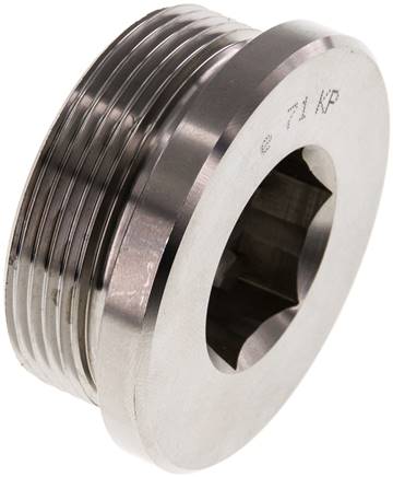 Partbase VSTI 48X2 ES HD-Verschlussstopfen Innenskt. M 48x2, 1.4571
