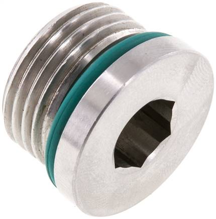 Partbase VSTI 7/8 UNF ES HD-Verschlussstopfen Innenskt. UNF 7/8"-14, V4A